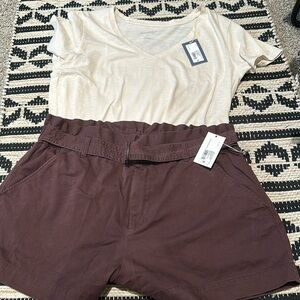 Nwt bundle set  T-shirt and shorts